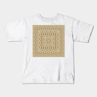 Bright square arabic ornate pattern Kids T-Shirt